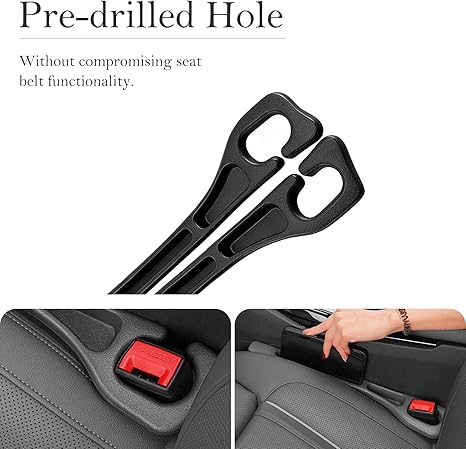 Universal Car Seat Gap Filler x2 | No More Dropped Items