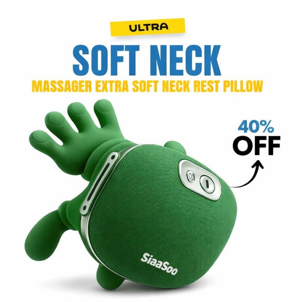 Hand-Grip Deep Tissue Neck Massager – Relieves Pain, Muscle Stiffness & Fatigue