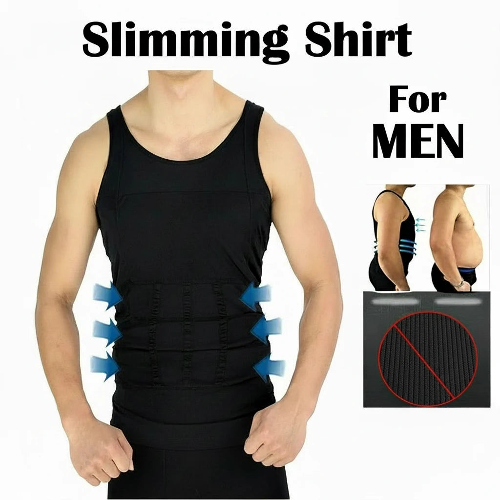 SlimFit Body Shaper for Men – Instant Shape + Posture Support