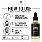 Beard Growth Magic Oil – Fuller & Thicker Looking Beard