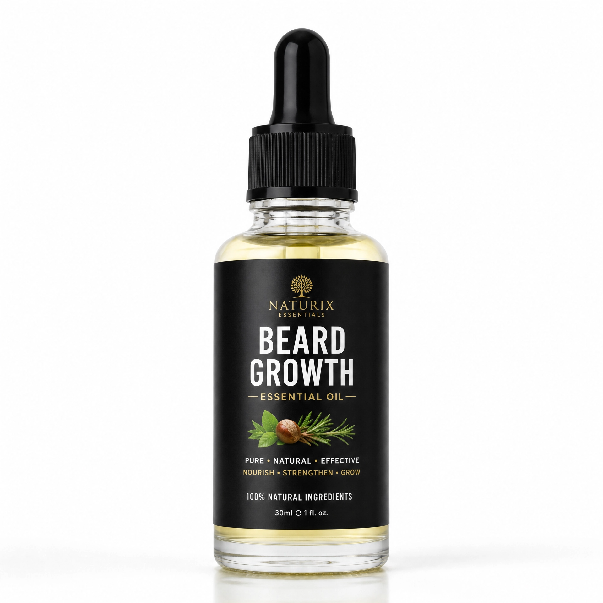 Beard Growth Magic Oil – Fuller & Thicker Looking Beard
