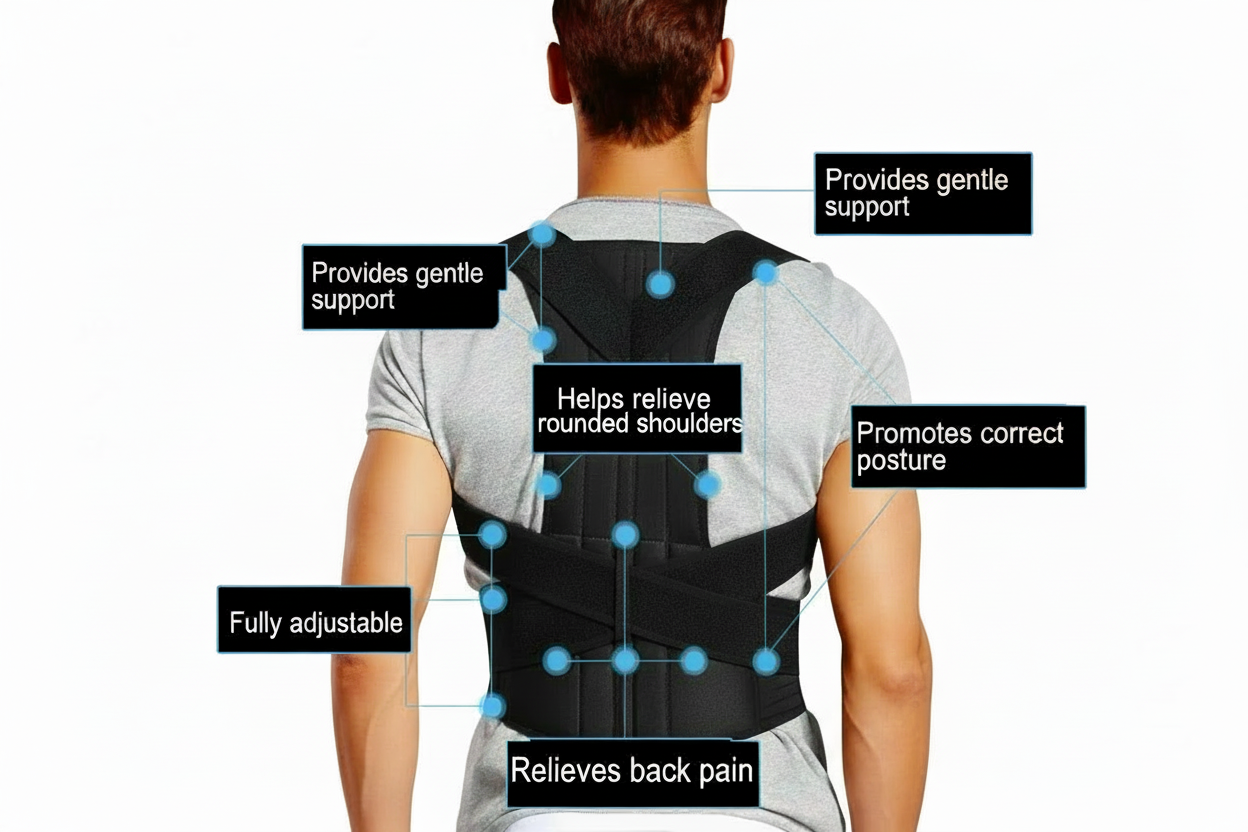 PostureGuard Therapeutic Support Belt