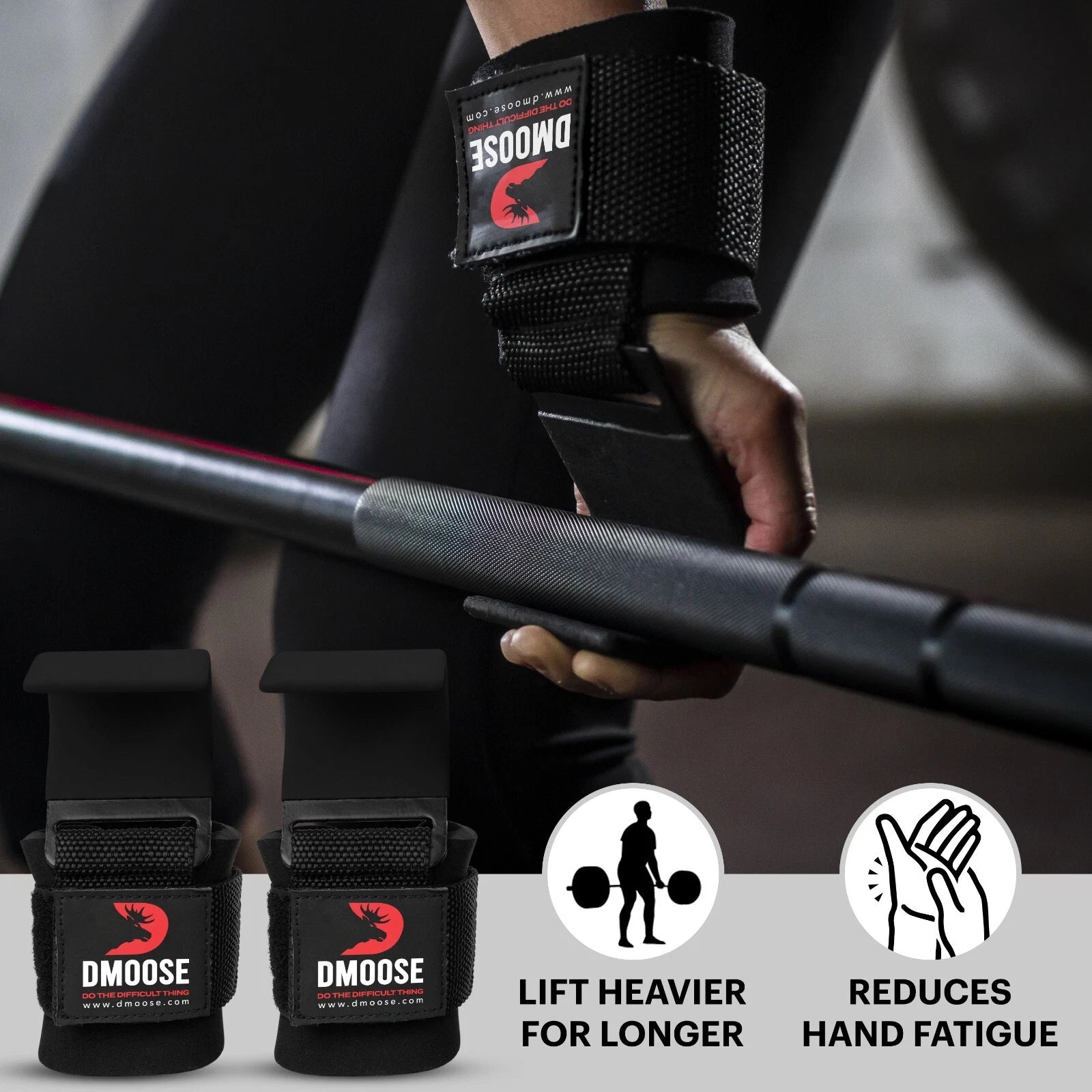 LORDEX - Fitness Lifting Hook Straps